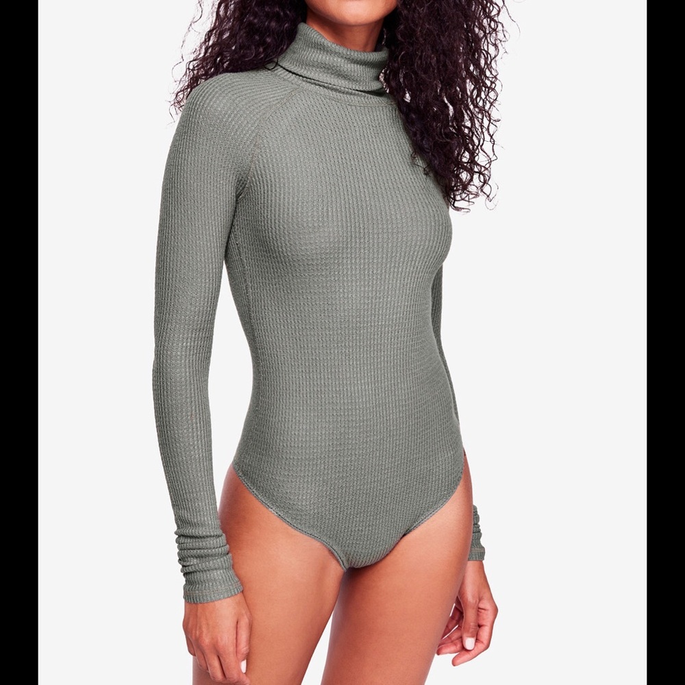 FREE PEOPLE / ALPINE SHADE BODYSUIT SIZE S